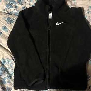 Nike Kids Black Fleece Jacket